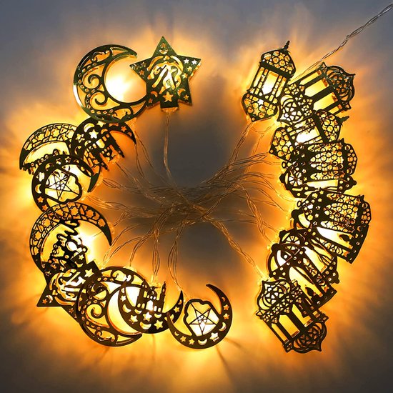 Décoration LED Ramadan décoration 2M - décorations et lumières - guirlande  lumineuse