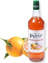 Bigallet Pamplemousse Rose (Rode Grapefruit) sodamaker siroop - 1 liter