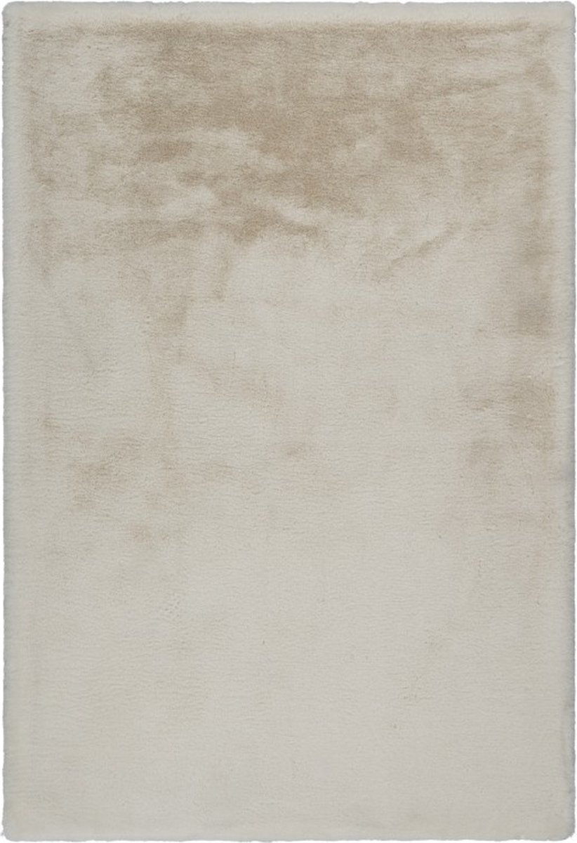 Heaven Fluffy Soft - Vloerkleed Hoogpolig - Effen Tapijt - Creme- 160x230 CM