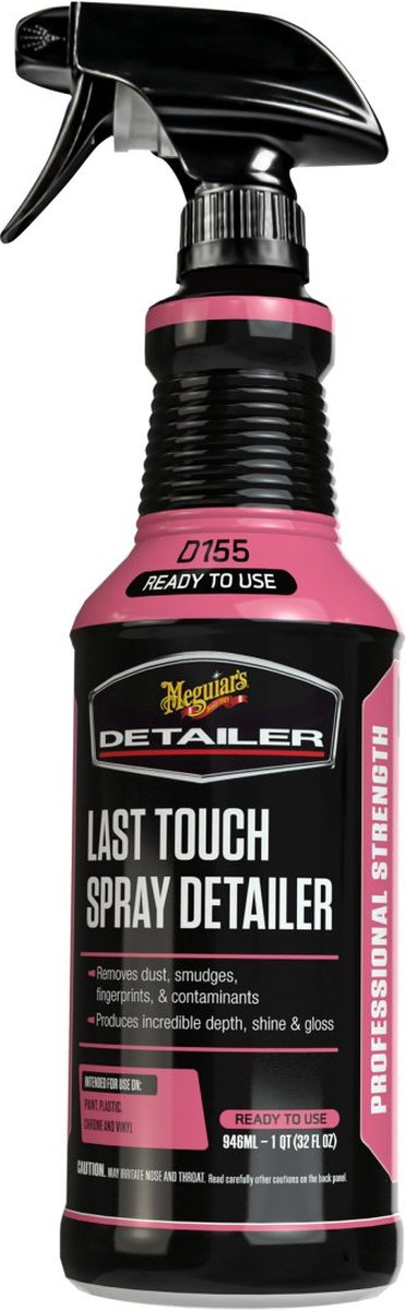 Auto Quick Detailer Meguiar's Last Touch Spray Detailer, 946ml