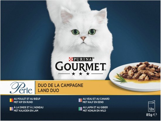 Gourmet Perle Mini Filets Multipack Land Duo in Saus 12 x 85 gr