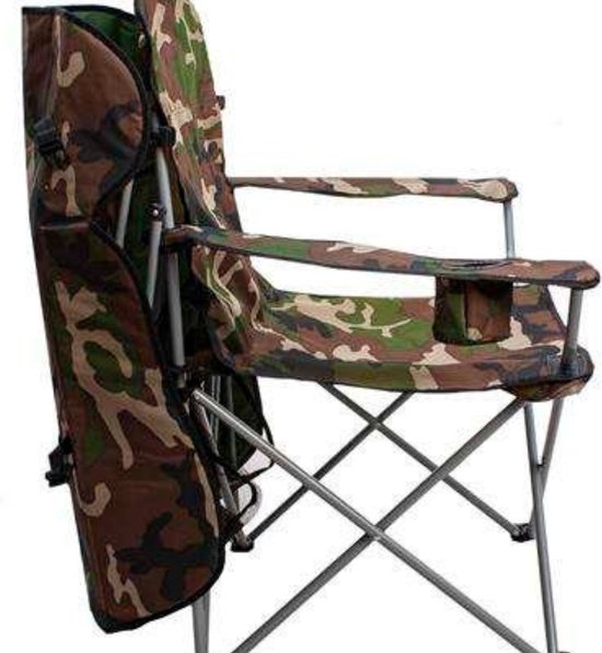 "Panama" camo fishing chair - vissersstoel van Raven — afbeelding 2