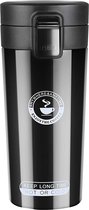 thermosbeker - Koffiemok \roestvrij staal, dubbelwandig, geïsoleerd, lekvrij, reisbeker met deksel, koffie-to-go beker / thermos cup - Coffee mug /warme en koude dranken 360ml