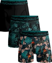 Muchachomalo Boys Boxershorts - 3 Pack - Maat 122/128 - Jongens Onderbroeken