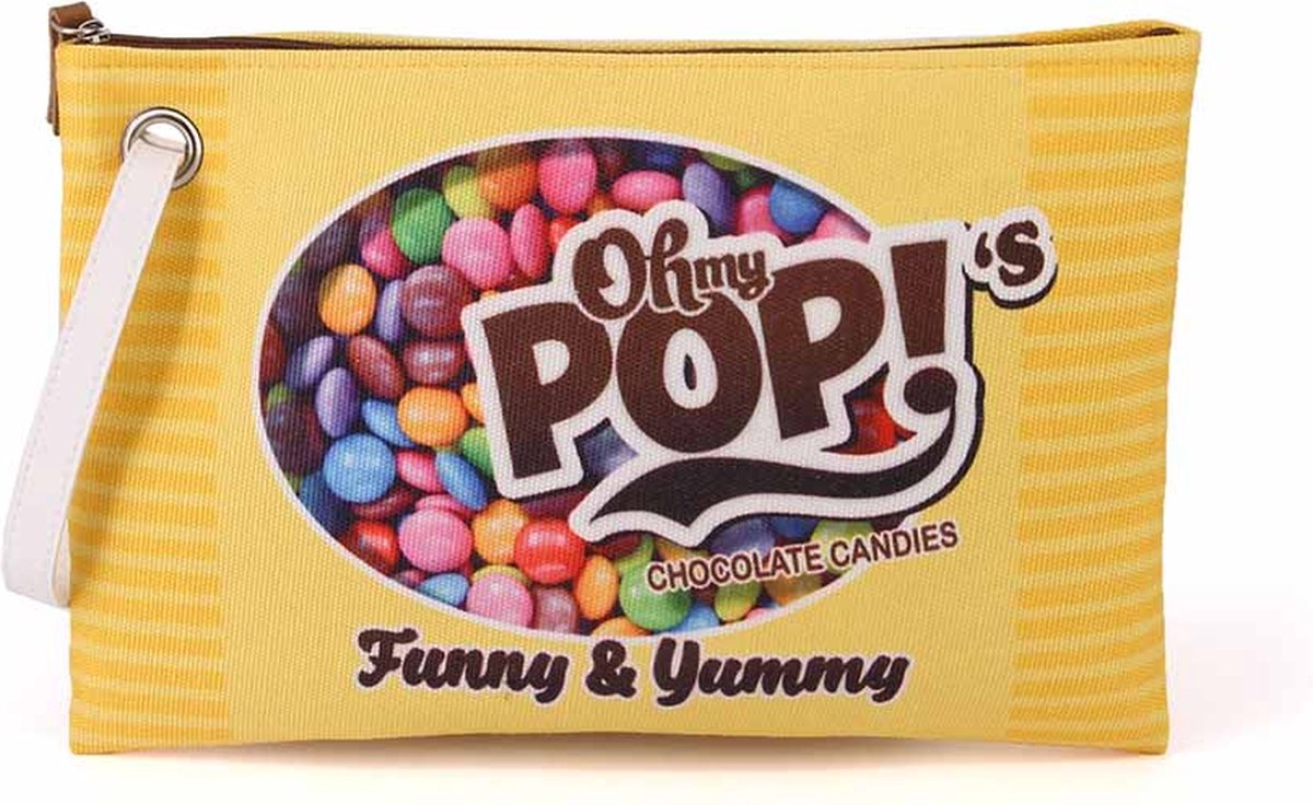 Karactermania - Oh My Pop! - Choco - Snoep- Zon - Toilettas - Geel