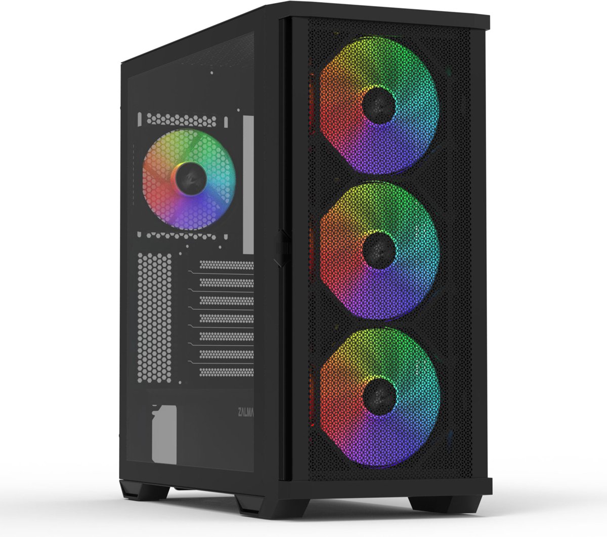 Zalman Z10 PLUS computerbehuizing Midi Tower Zwart