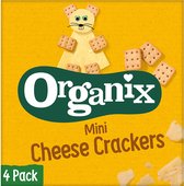 3x Organix Knabbels Mini Cheese Crackers 12+m 4 x 20 gr