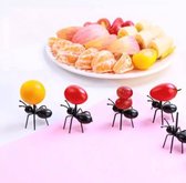Akyol - cocktailprikker - mieren - cocktail prikker mier - fruitprikker - prikkers - set van 10 - borrelhapjes