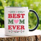 Best Mom Ever mok - Moederdag cadeau - Moederdag - Cadeau voor moeder - Moederdag cadeautje - Verjaardag cadeau vrouw - Mokken en bekers - Cadeau voor vrouw - Valentijndag - Koffiemok