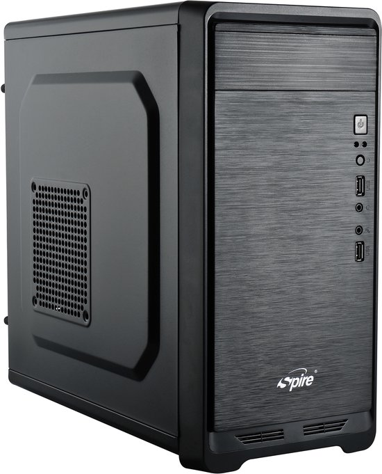 Spire Tricer 1413 - Micro ATX behuizing inclusief 420W ATX voeding - PC ...