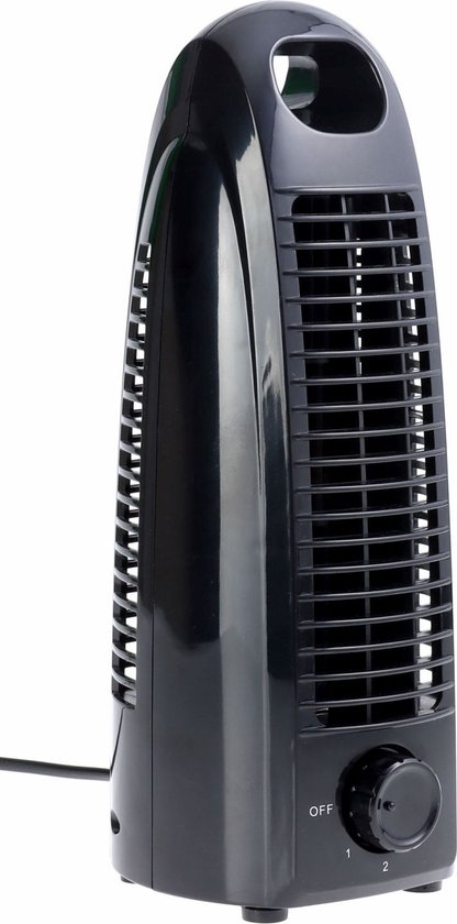 Ventilateur OPUS 2 mini tour - noir - silencieux - 2 vitesses - idéal pour  le bureau,... | bol