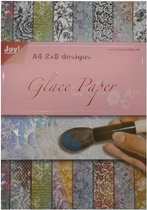 Joy! crafts - Paperpack - Glace paper - Flowers - 6013/0529