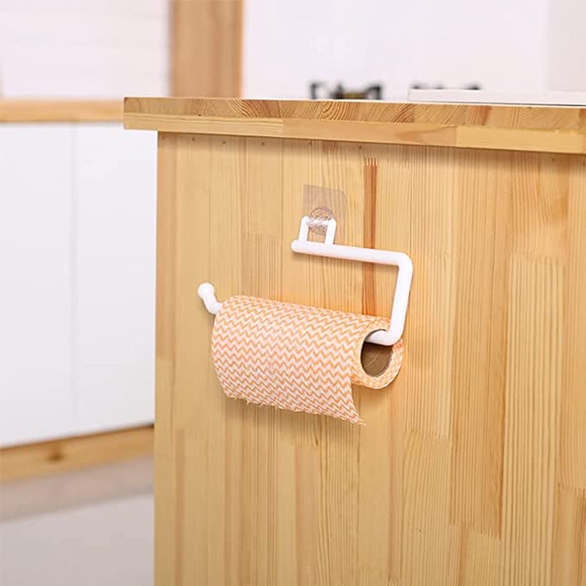 Porte-mouchoirs de cuisine, porte-rouleau de papier toilette suspendu  porte-serviettes de cuisine armoire de