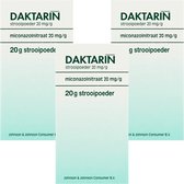 Daktarin Strooipoeder Miconazolnitraat 20mg/g- 3 x 20 gram
