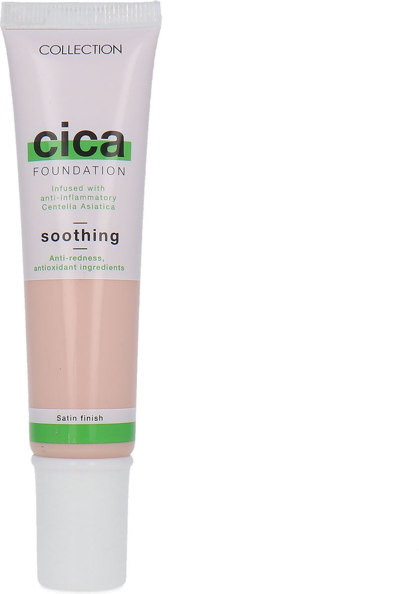 Collection Cica Soothing Foundation - 1 Rose Porcelain