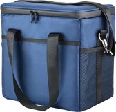 Opvouwbare koeltas, 18 liter, picknicktas, thermotas, lunchtas, isolatietas, klein, voor levensmiddelen, kantoor, picknick, camping, outdoor