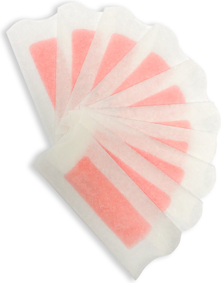 Glam & Go Wax Strips voor gezicht en bikinilijn Ontharing Face