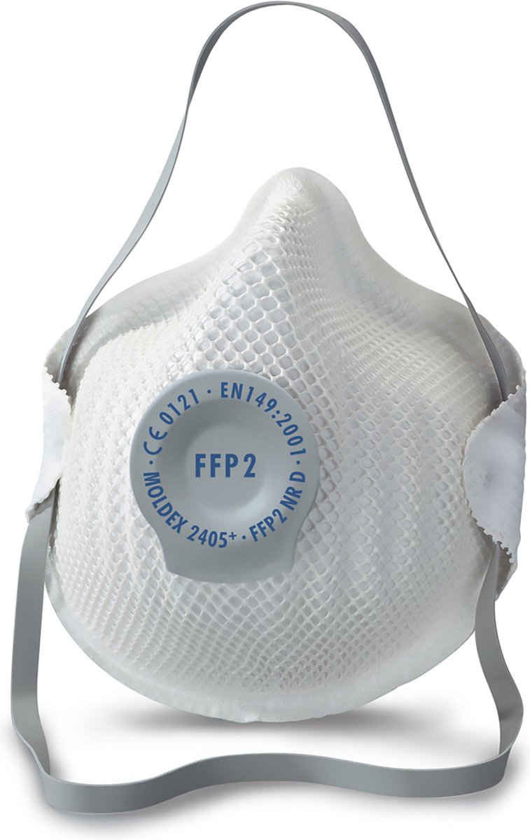 Moldex mondmasker 240512 classic met ventiel ffp2 nr d blister a 3 stuks ( a 1 bls )