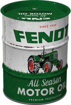 Fendt All Seasons Motor Oil. Money Box Oil Barrel . Spaarpot.
