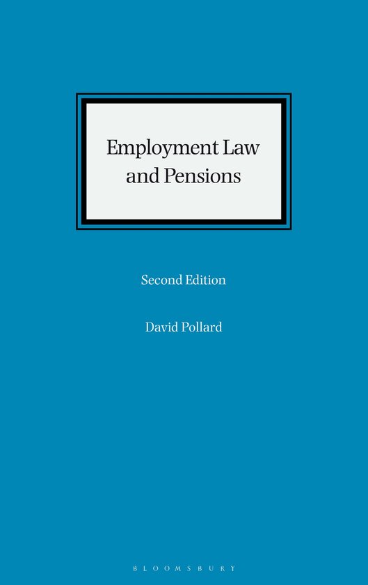 Employment Law and Pensions - cover