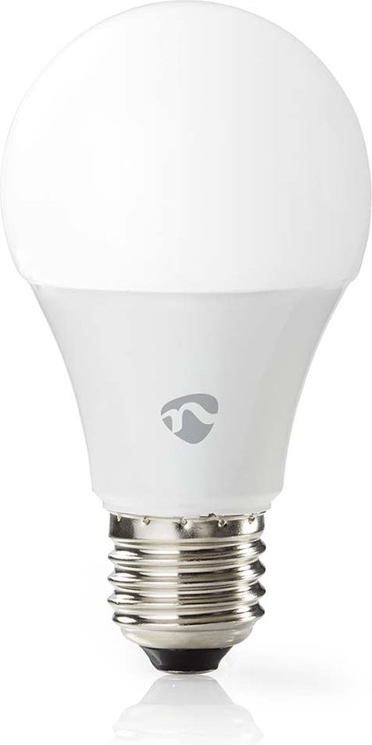 Nedis SmartLife Multicolour Lamp - Zigbee 3.0 - E27 - 806 lm - 9 W - RGB / Warm tot Koel Wit - 2200 - 6500 K - Android / IOS - Peer - 1 Stuks