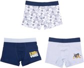 Paw Patrol ondergoed set - Set van 3 Boxershorts - Katoen - Wit/Blauw - Maat 98/104
