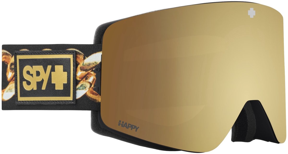 Spy+ Marauder Club Midnite Skibril - Zwart | Categorie 1
