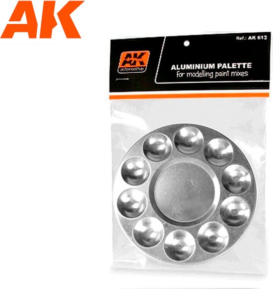 Afbeelding van het spel AK Aluminium Palette (10 wells)