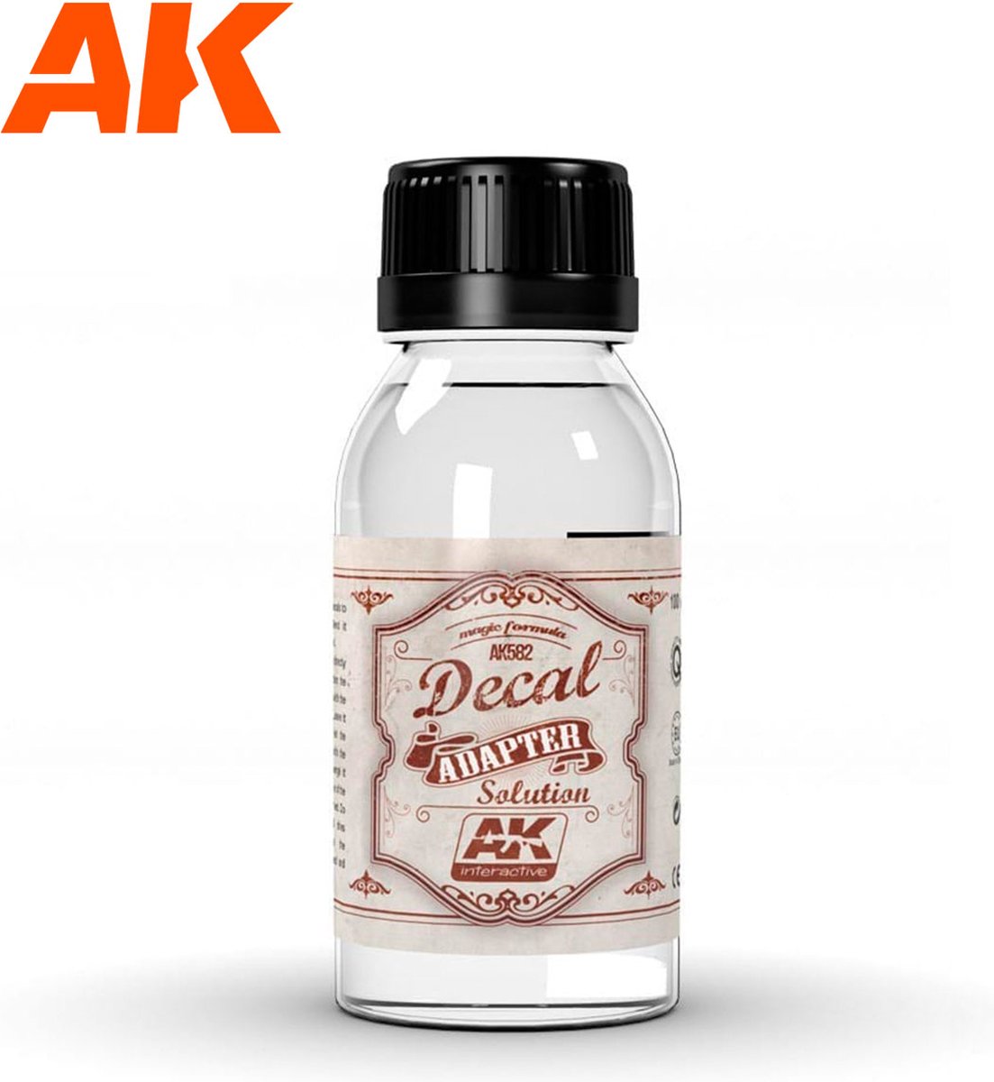 Decal Adapter Solution - 100ml - AK-Interactive - AK-582