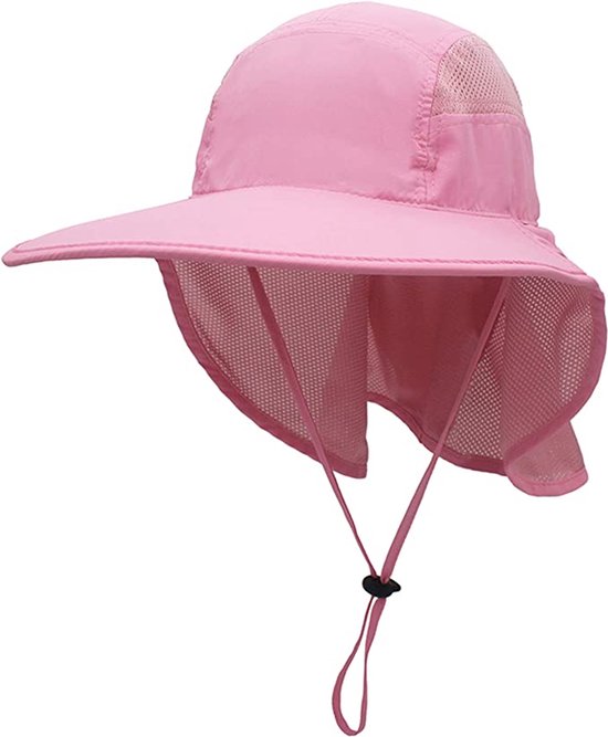 Chapeau de soleil avec protection du cou, femme et homme, UPF 50+, adapté  pour la... | bol.com