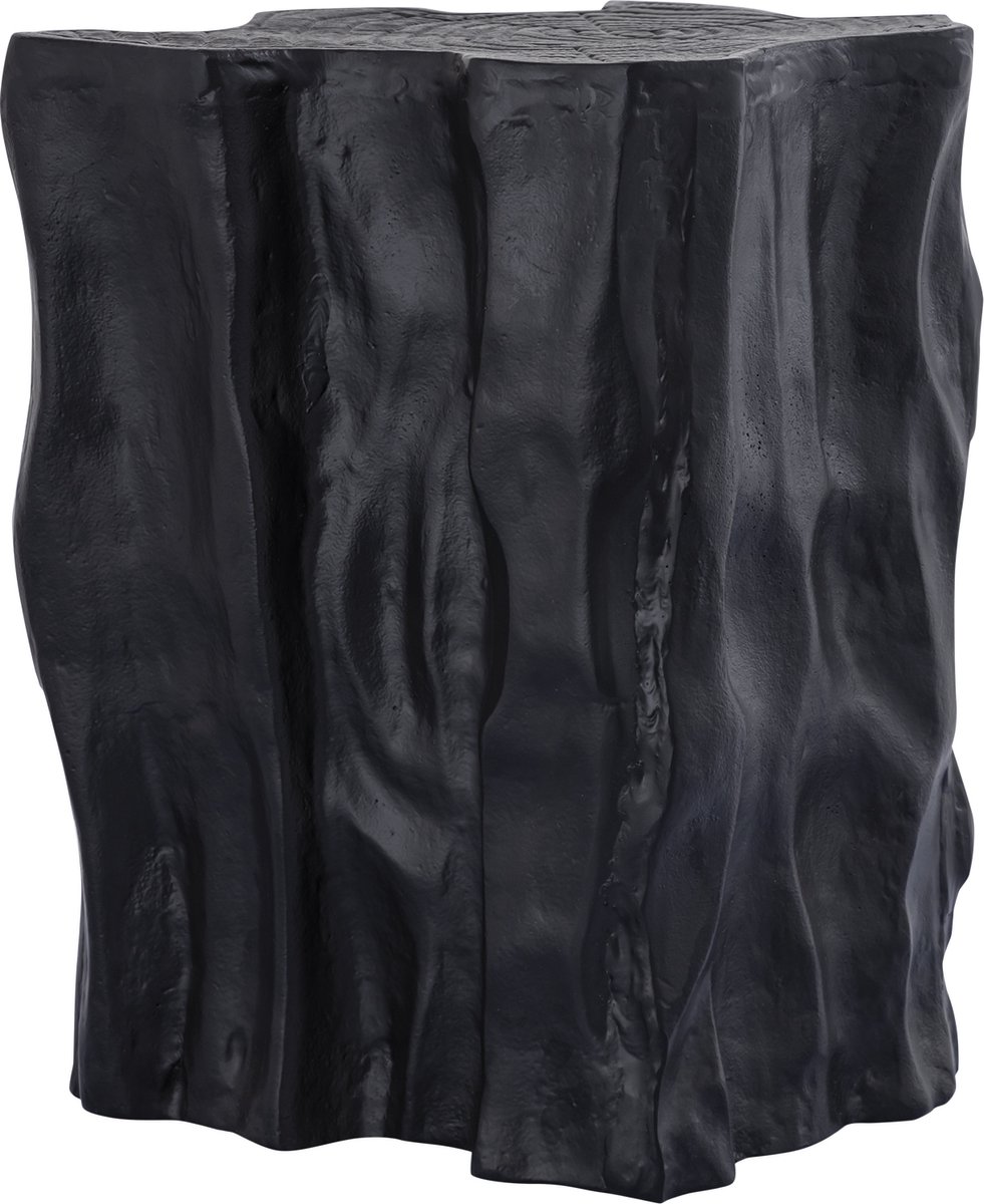 PTMD Bijzettafel Fennah - 39x35x41 cm - Hout - Zwart