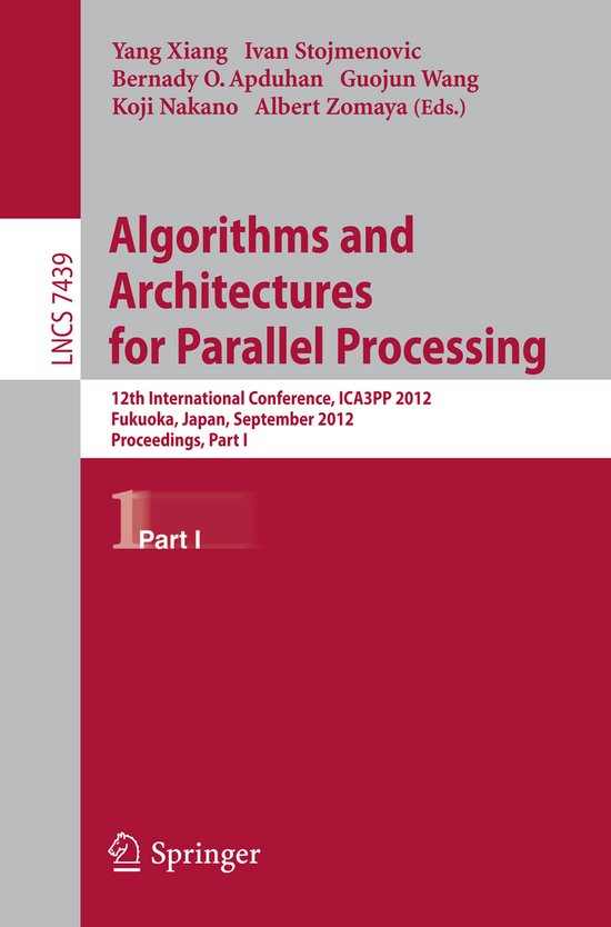 Algorithms and Architectures for Parallel Processing - cover