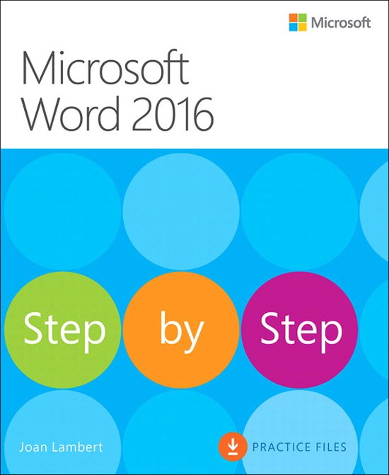 Microsoft Word 2016 Step By Step - cover