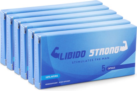 Libido Strong 30 Capsules 100 mg - erectiepillen voor mannen - het 100% natuurlijke vervanger viagra & kamagra - forte erectiepillen