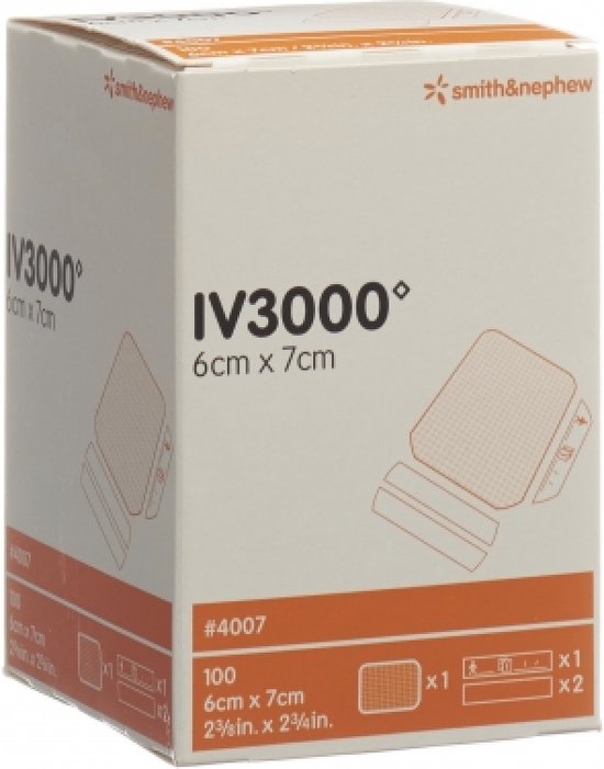 Smith & Nephew IV3000 6cm x 7cm