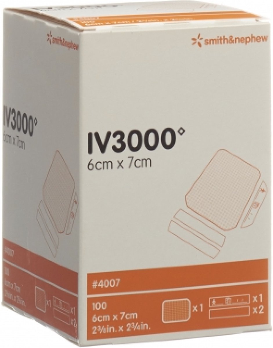 Smith & Nephew IV3000 6cm x 7cm