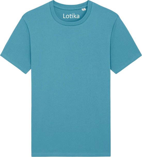 Lotika Daan T-shirt biologisch katoen atlantic blue