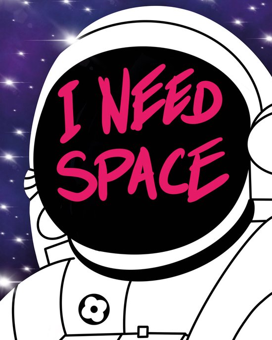 I Need Space Kunstdruk | Poster | bol