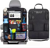 Luxe en Stevige Autostoel Organizer met Tablethouder – Auto Organizer – Auto/Accessoires/Bescherming – 45*65cm – Zwart - 1 Stuk