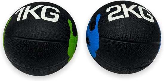 GORILLA SPORTS Medicijnbal - 1kg Tot 10kg Trainingsbal Van Kunstleer, Slam Bal Voor Kracht En Fitness