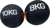 Padisport - Medicijnbal - Medicine Ball - Gewichtsbal - Medicijnbal Set 8 Kg - Gewichtsbal Set - Krachtbal Set - Krachtbal 10 Kg - Medicijnbal Set 8 En 10 Kg