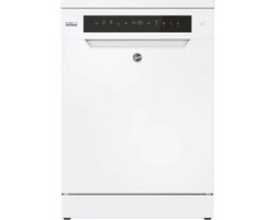 Hoover HF 6C4F0W - Vrijstaande Vaatwasser - 16 Couverts - Energieklass C - Speed-Drive Inverter - Auto open - 44 dB - Wifi - 10 Jaar Garantie op onderdelen