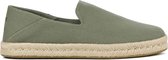 TOMS Espadrilles Heren / Instappers / Herenschoenen - Canvas - Santiago - Groen - maat 43