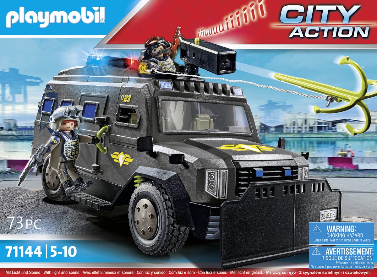 PLAYMOBIL City Action SE-terreinwagen - 71144 — afbeelding 11