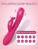 Bol.com PlayToys Rabbit Tarzan Vibrator - Vibrators voor Vrouwen en Mannen- - Dildo Vibrator - SexToys voor koppels - Roze aanbieding