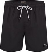 Phil & Co Heren Zwemshort Effen Zwart - Maat XL - Zwembroek