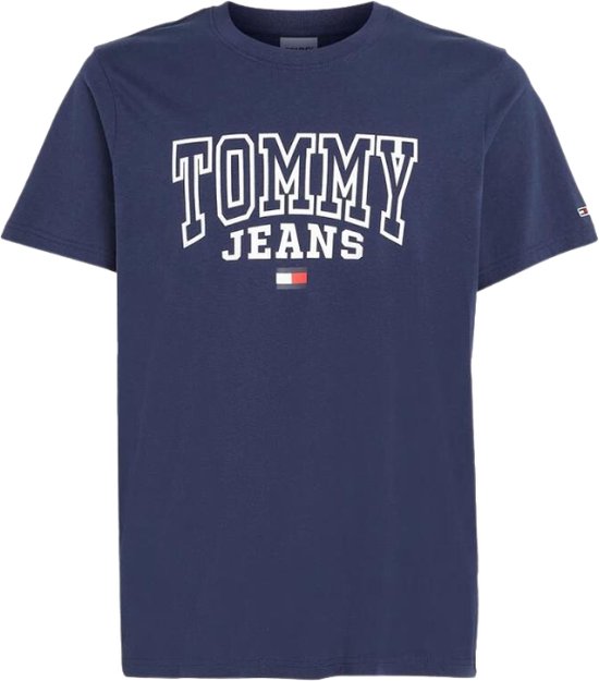 Tommy Hilfiger TJM Regular Entry Graphic T Shirt Heren Blauw