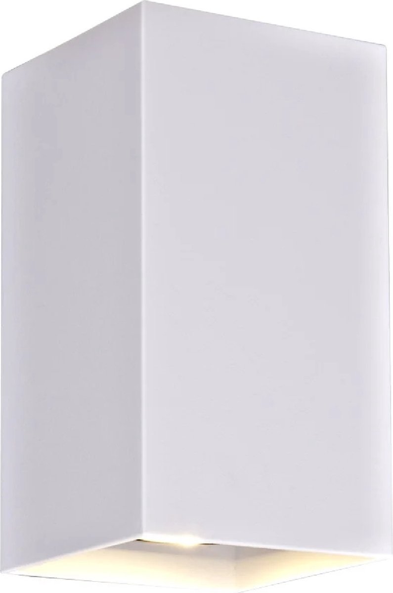 FANTASIA RADU WANDLAMP WIT VIERKANT 2X GU10