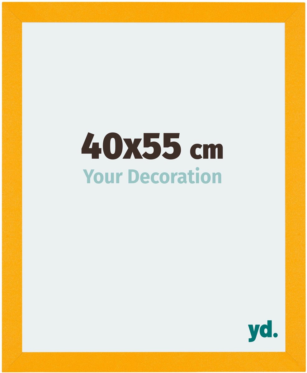 Your Decoration - Fotolijst 40x55 cm - MDF - Geel - Mura