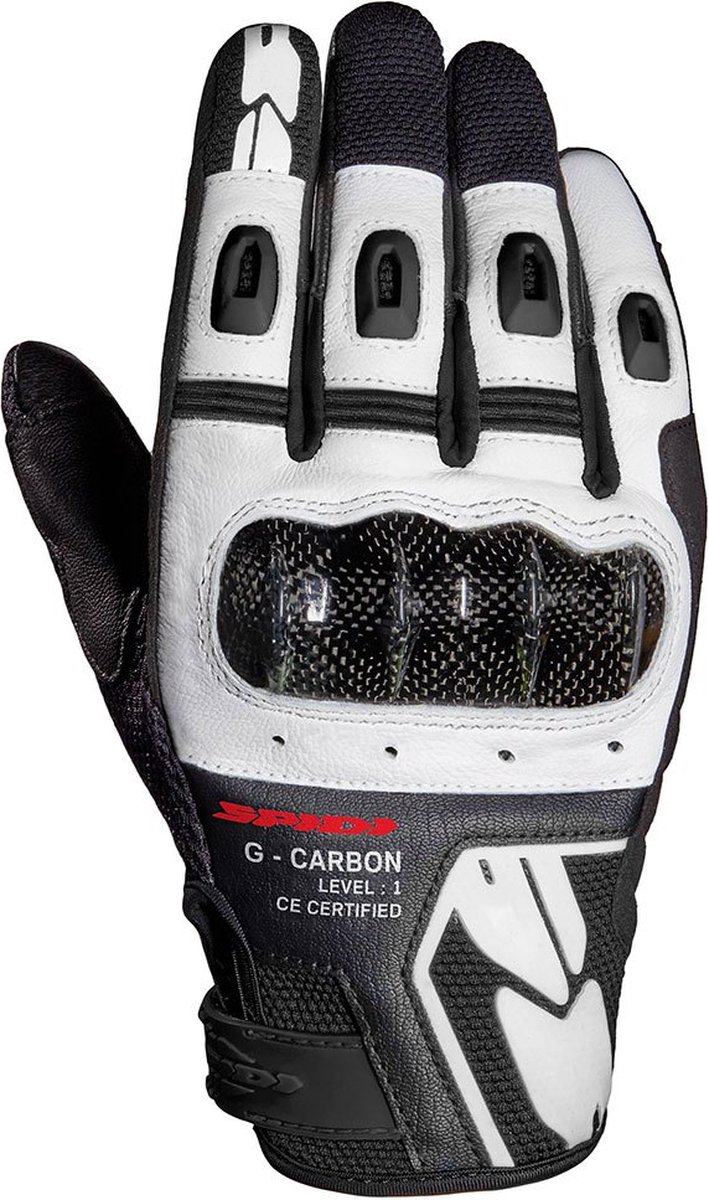 Spidi G-Carbon Wit - Handschoen